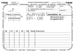 Einschraub Ventil Daemmung