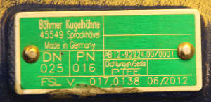 Paßgenaue Böhmer Kugehähne mit einer Armaturendämmungen versehen Böhmer Kugehähne Armaturendämmungen angefertigt